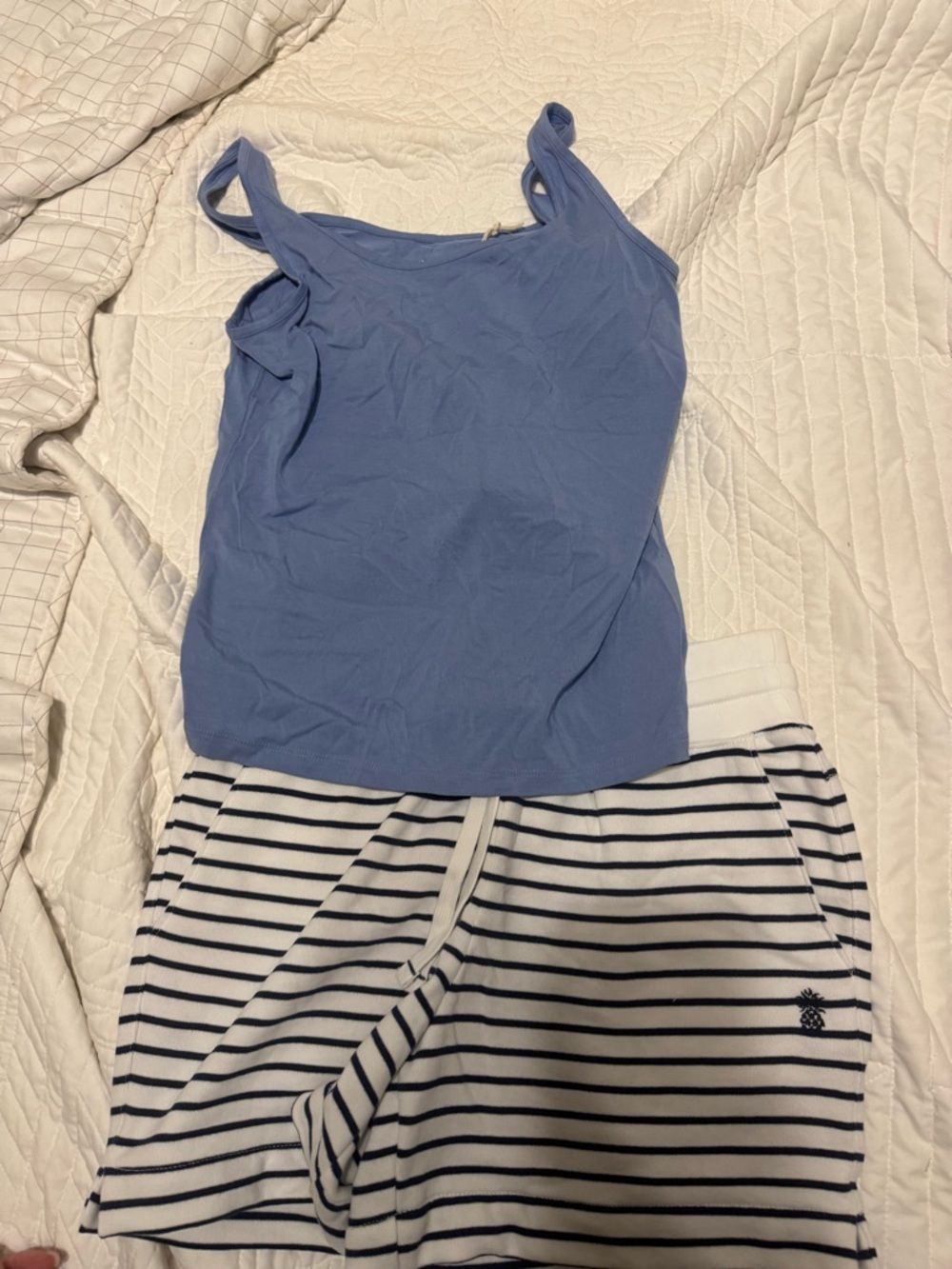 Tommy Bahama Blue Scoop Neck Tank Top